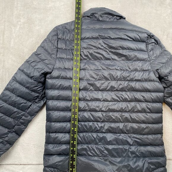 Champion Men's Down Puffer Jacket Size S Black Down & Feather - Picture 4 of 15